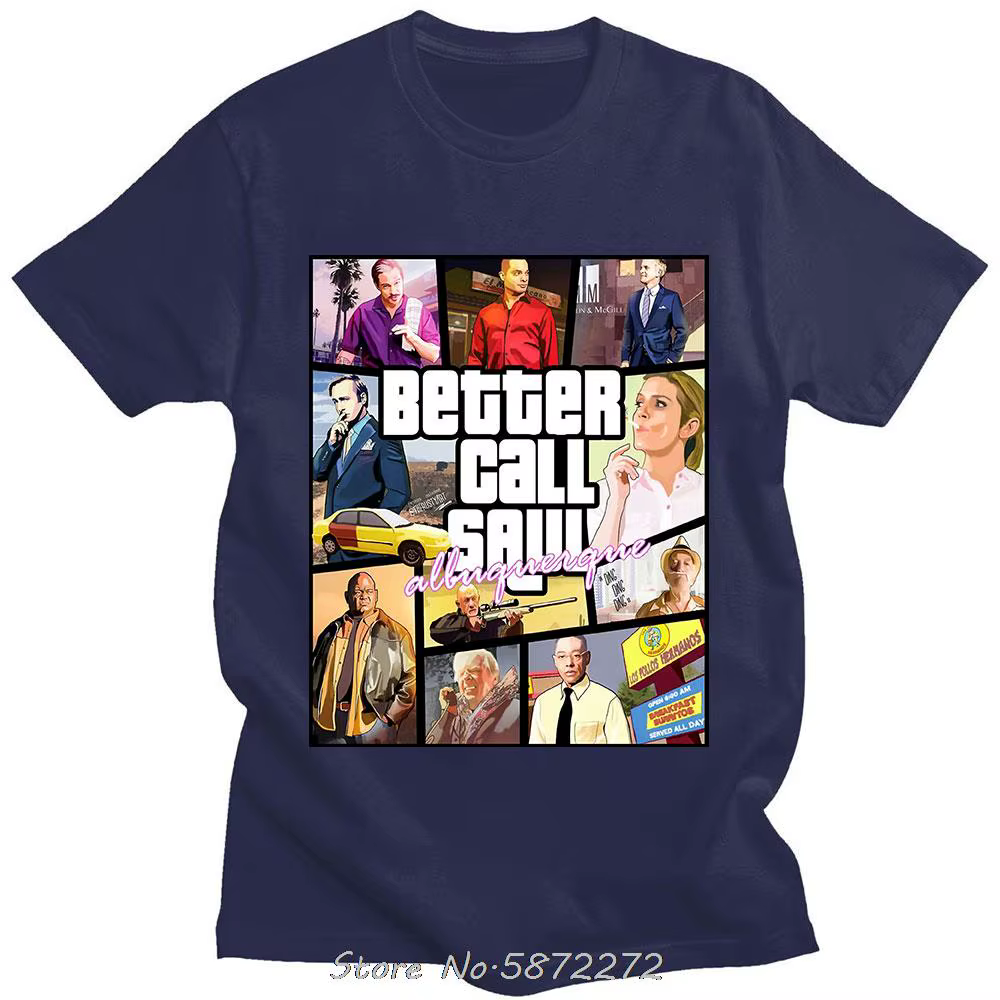 T-shirt manches courtes Breaking Bad pour homme