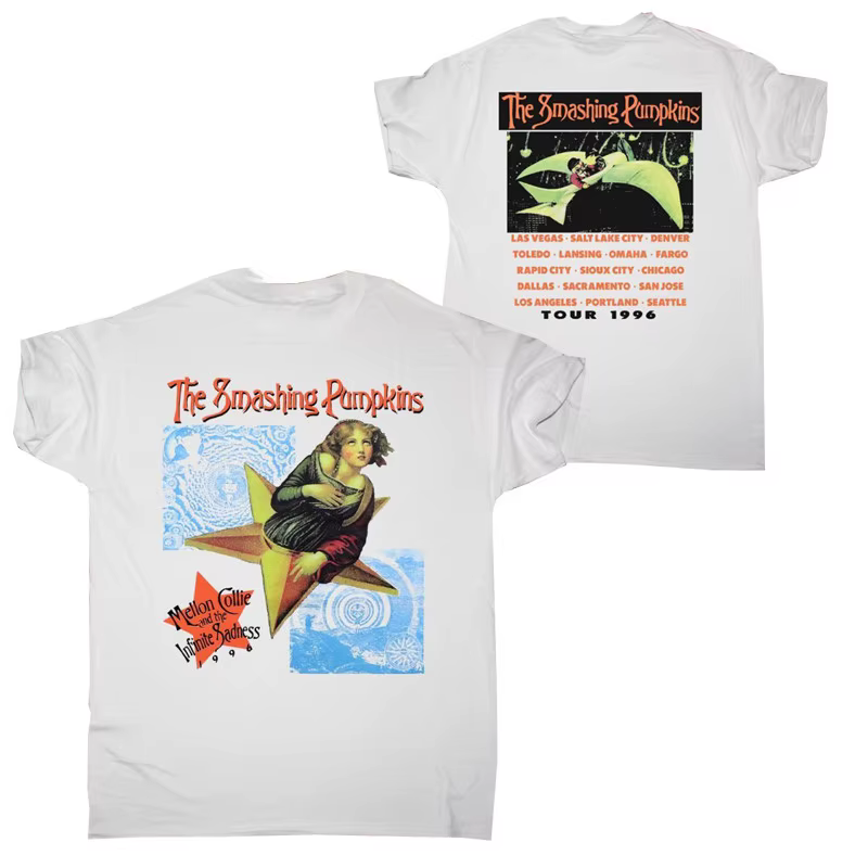 T-shirt à imprimé graphique The Smashing Pumpkins