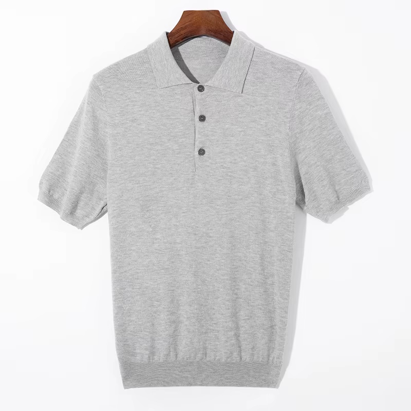 Polo à manches courtes pour hommes