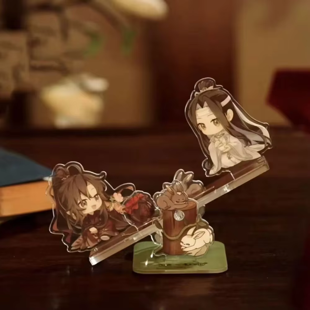 Anime Mo Dao Zu Shi grand maître de la culture démoniaque Wei Wuxian Lan Wangji acrylique jouer balançoire