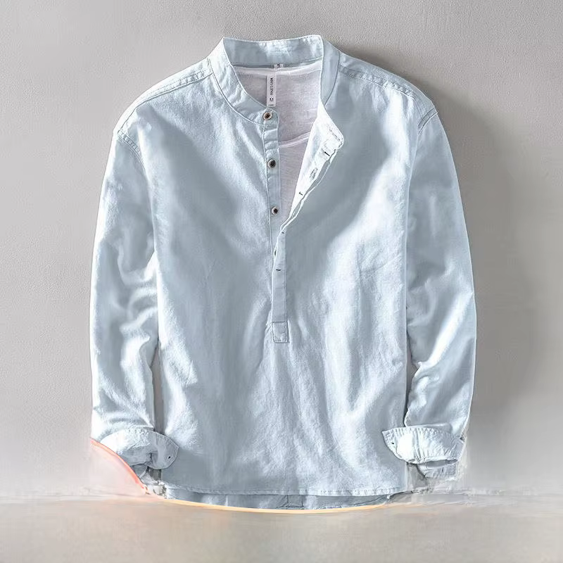 Polo à manches longues pour homme