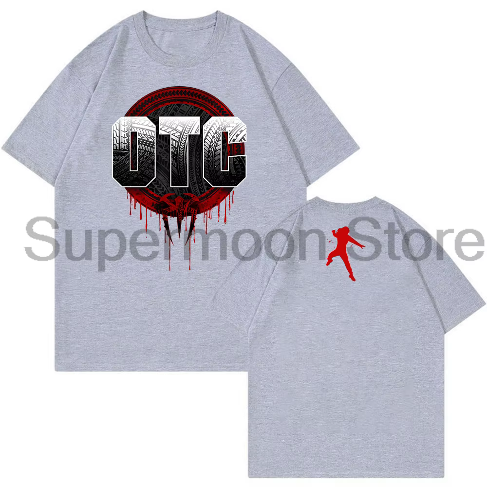 Roman Reigns OTC T-shirt 2024 nouveau Logo col rond manches courtes coton