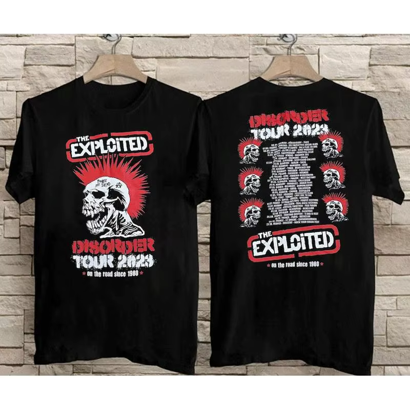 Bande de t-shirt du tournée des troubles exploités 2023