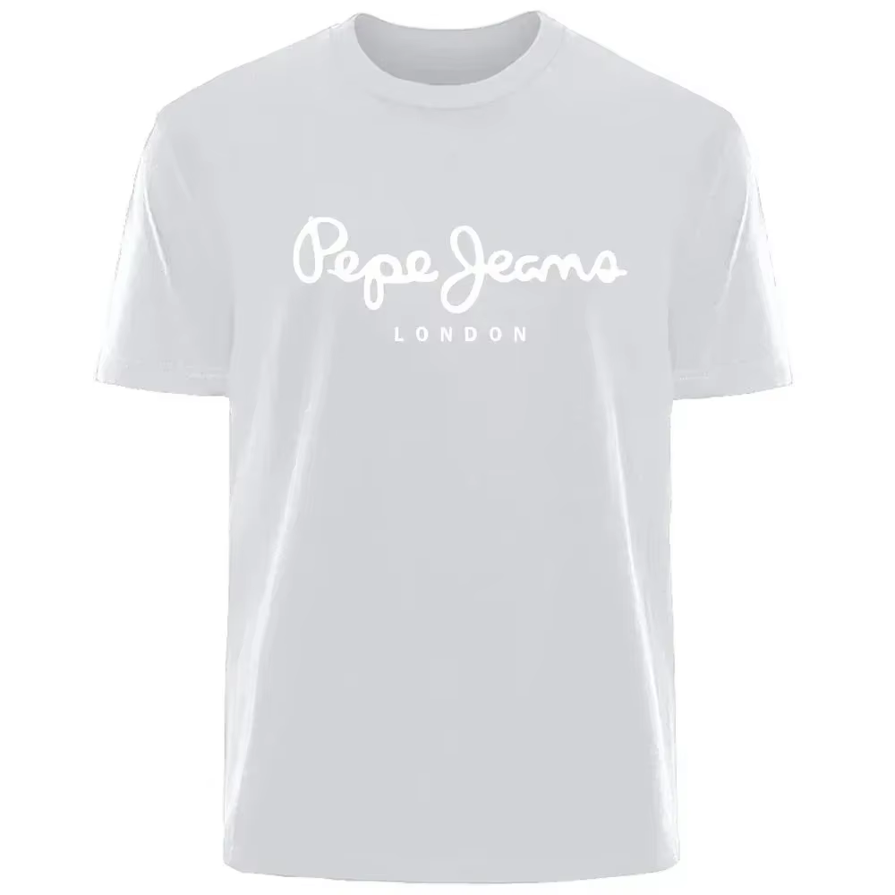 T-shirt à manches courtes avec logo Pepe Jeans London pour femmes et enfants