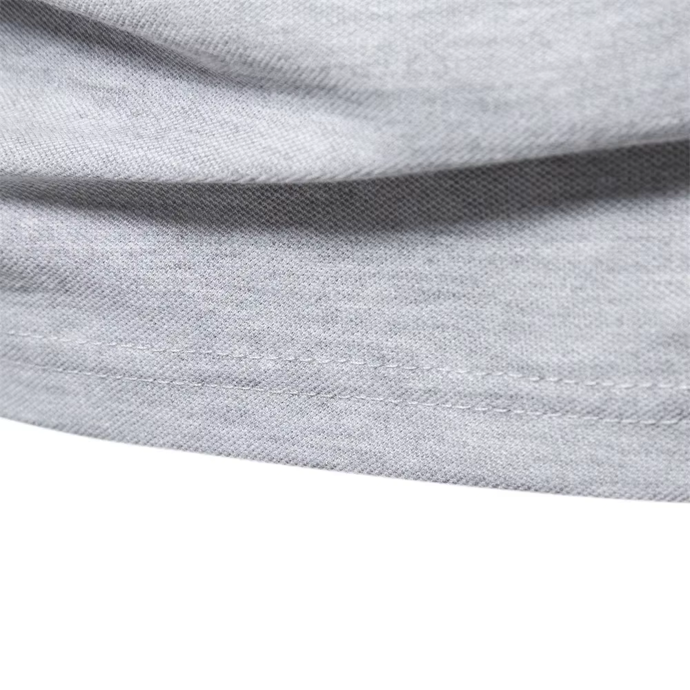 Polo Brodé de Cerf à Manches sulfpour Homme