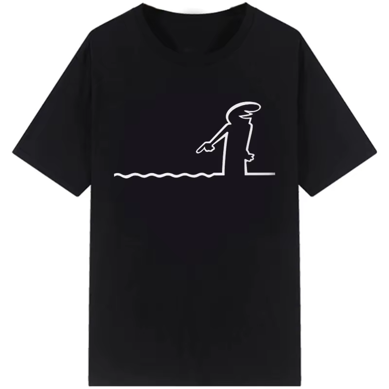 Bonne mode t-shirts La Linea la ligne Osvaldo Cavandoli TV hommes femmes Style Streetwear t-shirt col rond décontracté hauts Camisetas