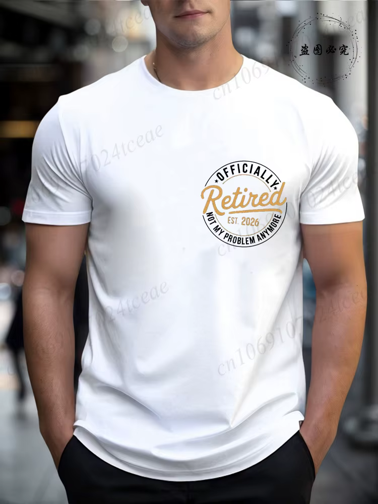 T-shirt drôle pour les retraités
