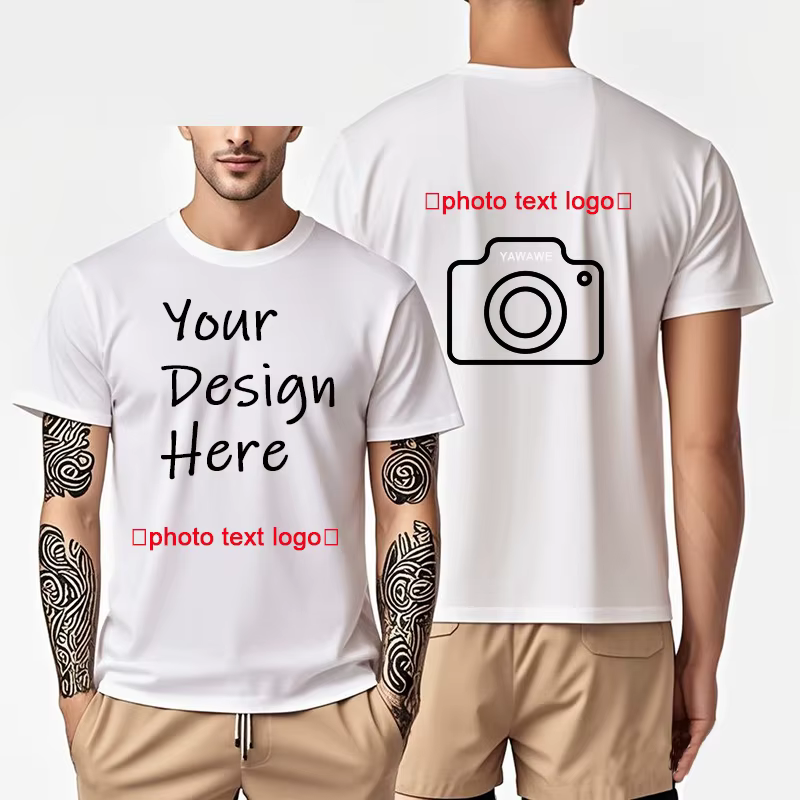 T-shirt personnalisé ajoutez votre Photo de conception