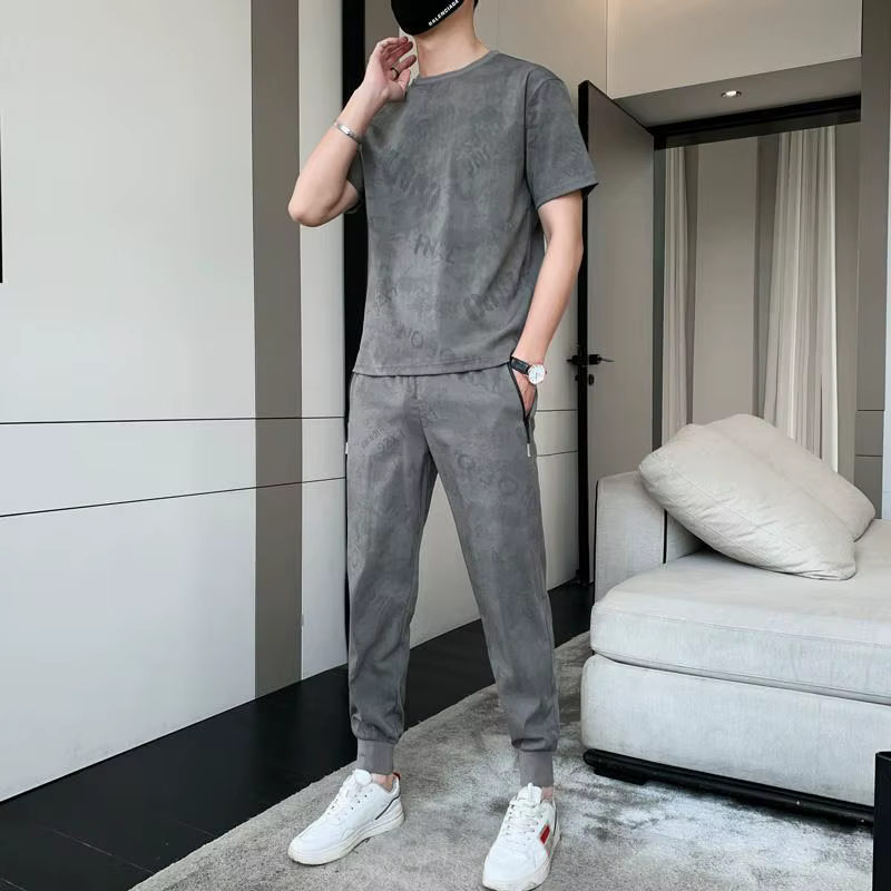 Ensemble t-shirt et pantalon pour homme
