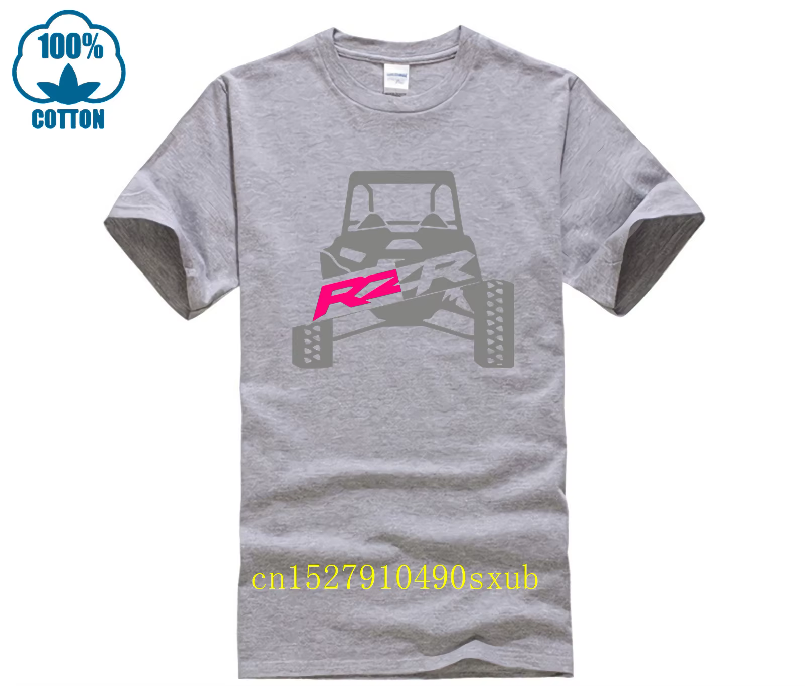 T-shirt imprimé décontracté et amusant pour hommes, personnalisé Polaris RZR