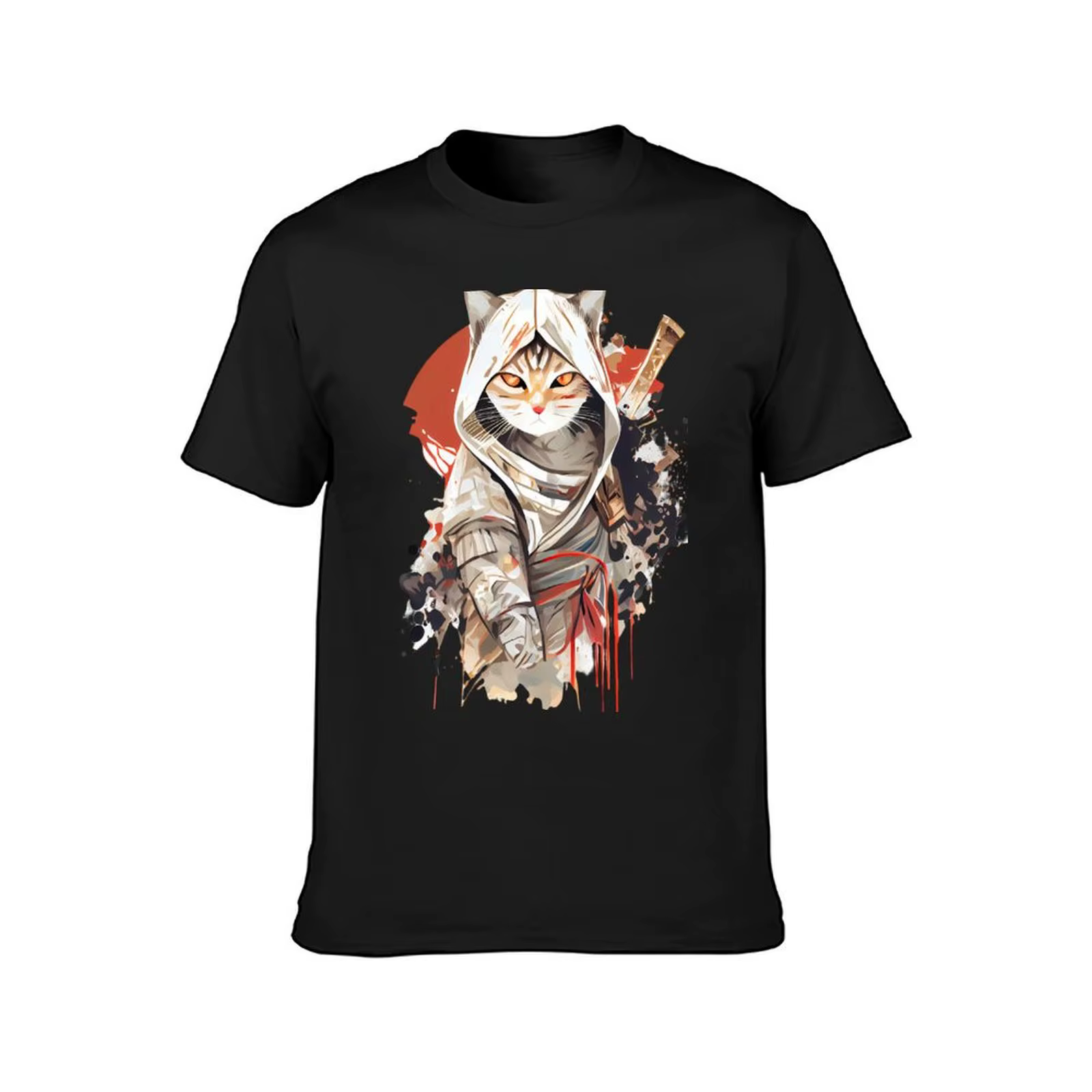 T-shirt en coton assassins creed pour hommes