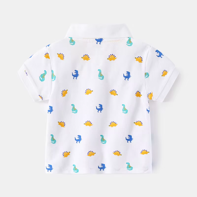 Mode enfants garçons Polos de luxe col montant Sport