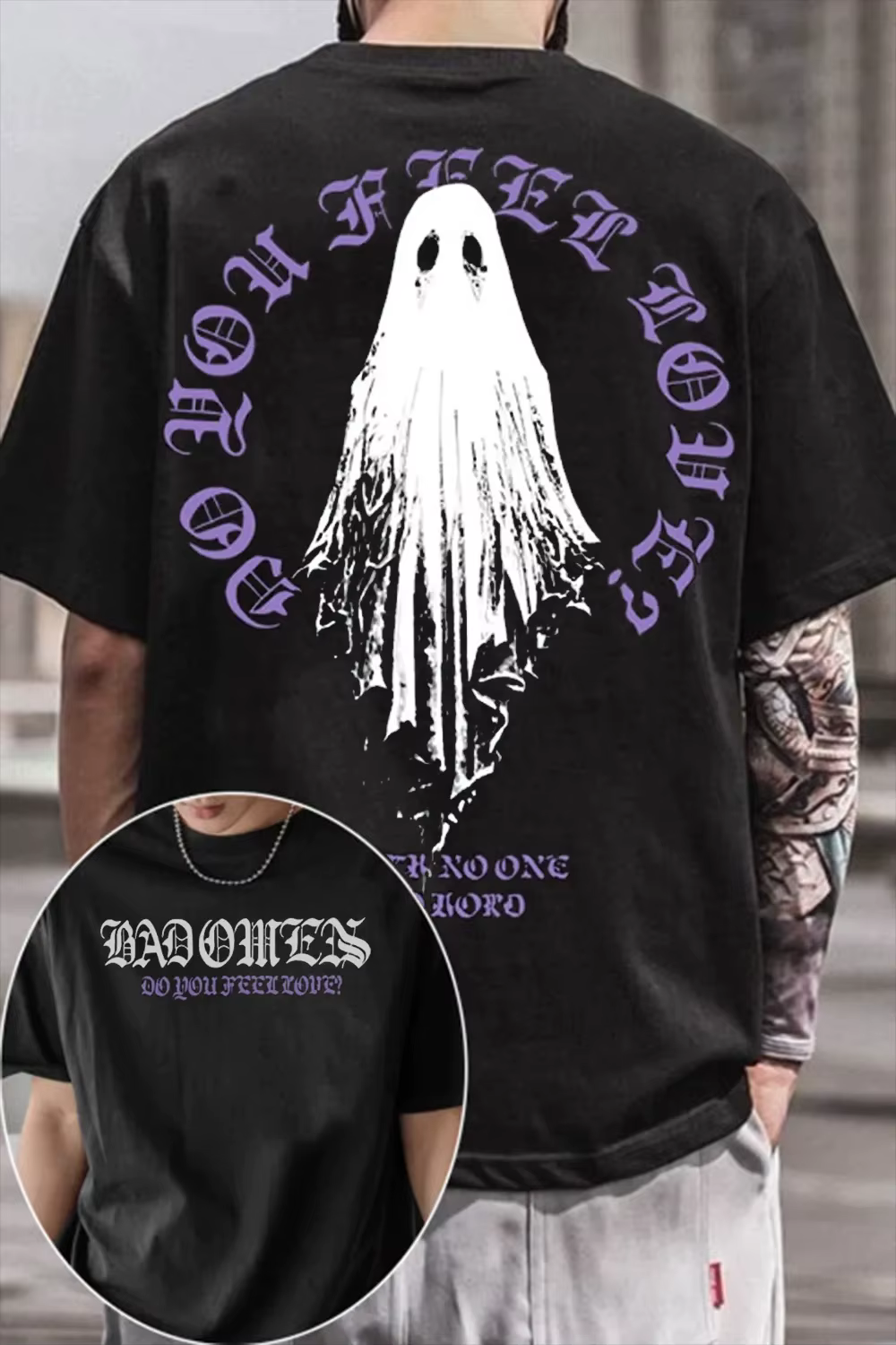 Bad Omens Band – t-shirts en coton pour hommes et femmes