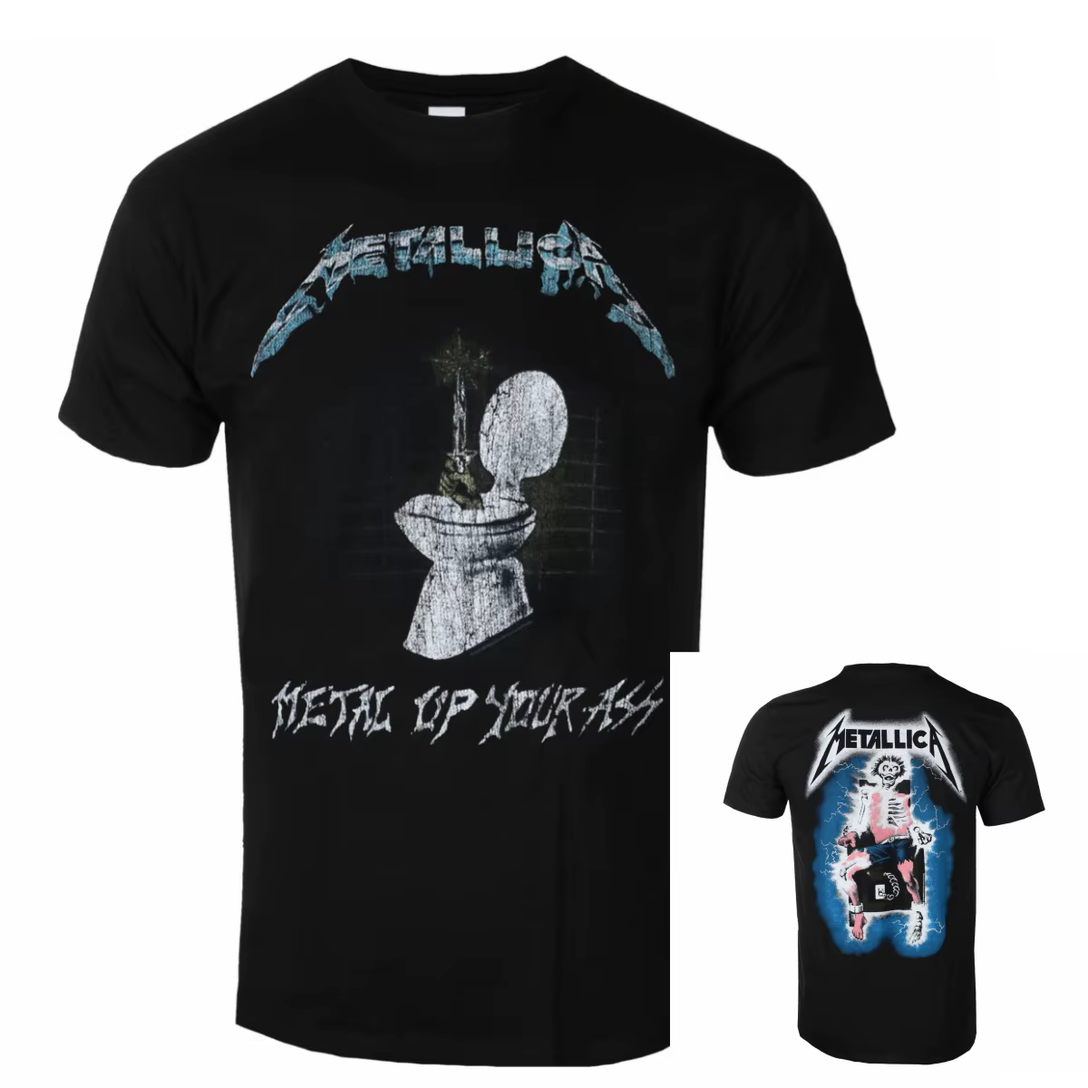 T-shirt décontracté d'été Metallica Metal Up Your Heavy