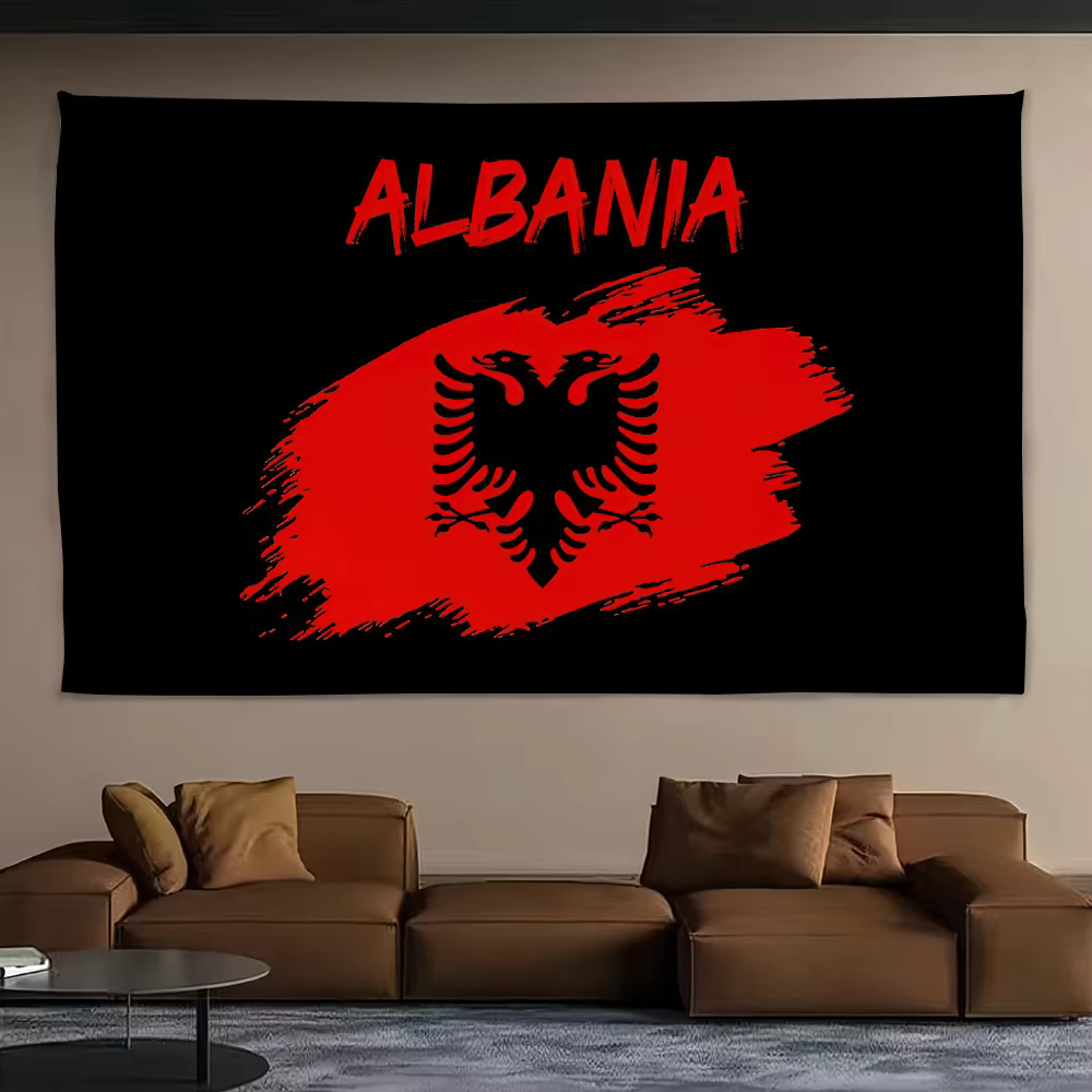 Drapeau albanais Feel pour pique-nique