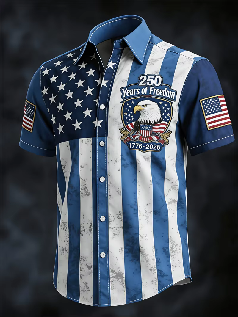 Chemise à manches courtes pour hommes