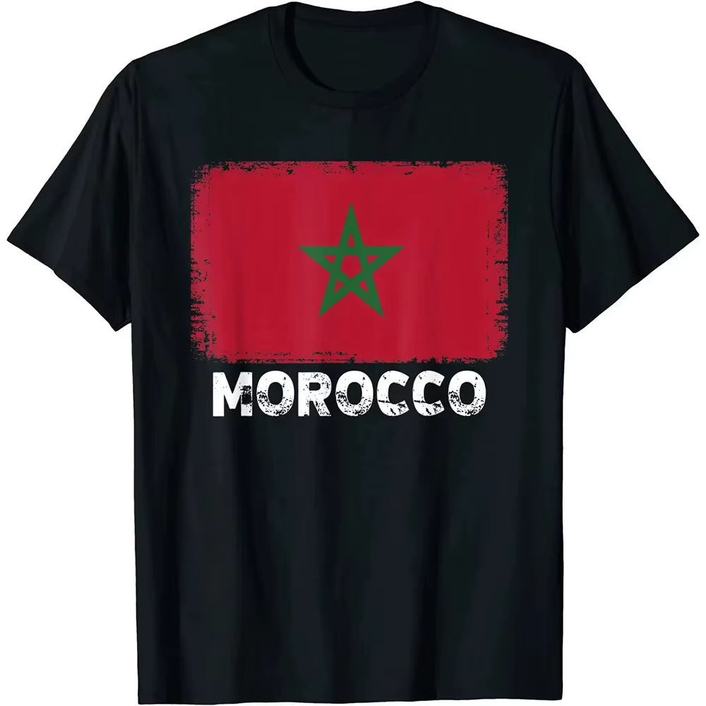 T-shirt graphique imprimé en 3D pour hommes