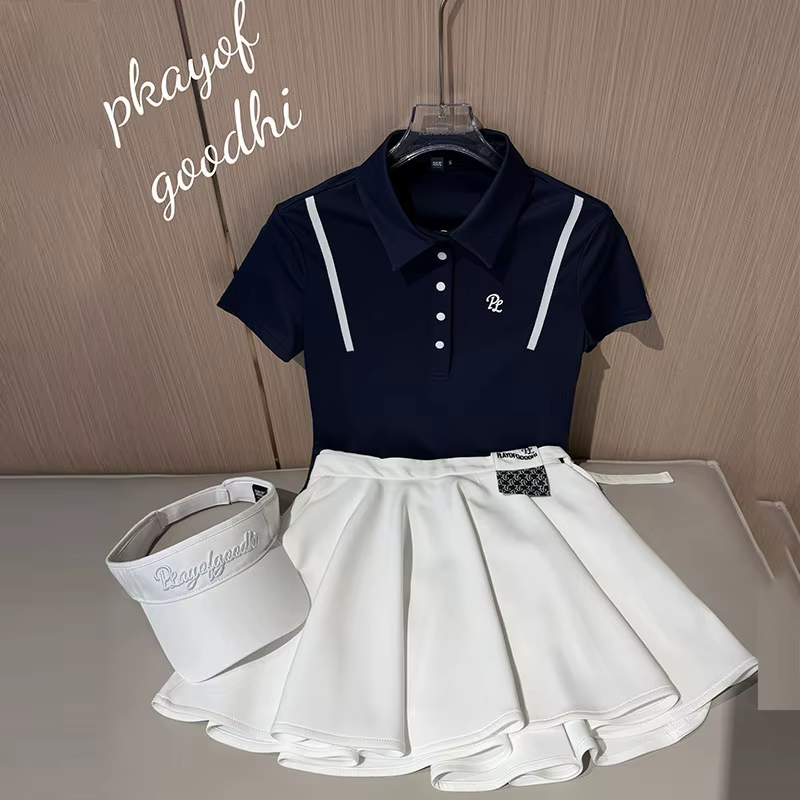 Tenues de golf pour femmes PL : Polo à manches courtes