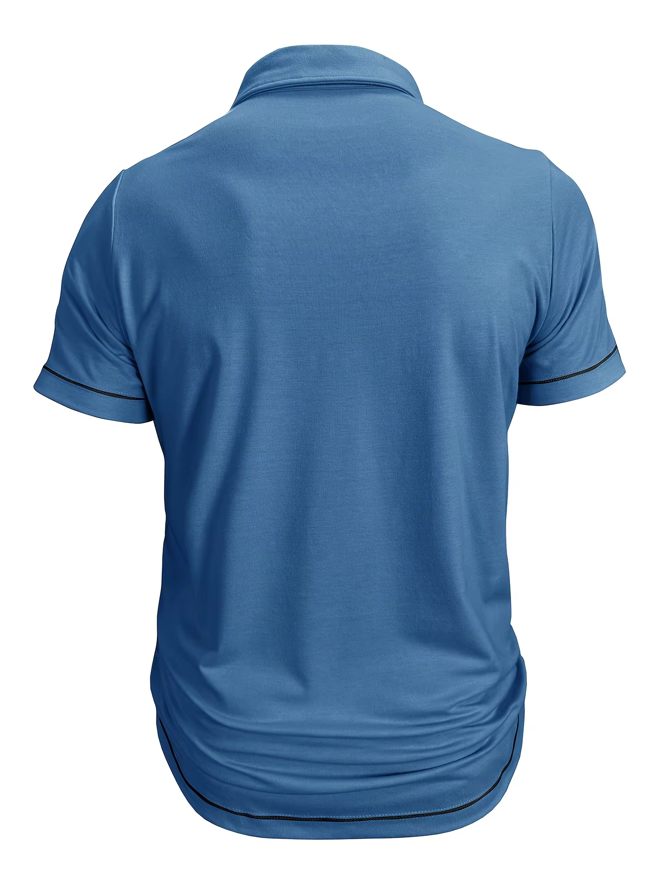 Polo Homme Grande Taille M-5XL Été 2026 – T-shirt à Col Uni Décontracté et Tendance