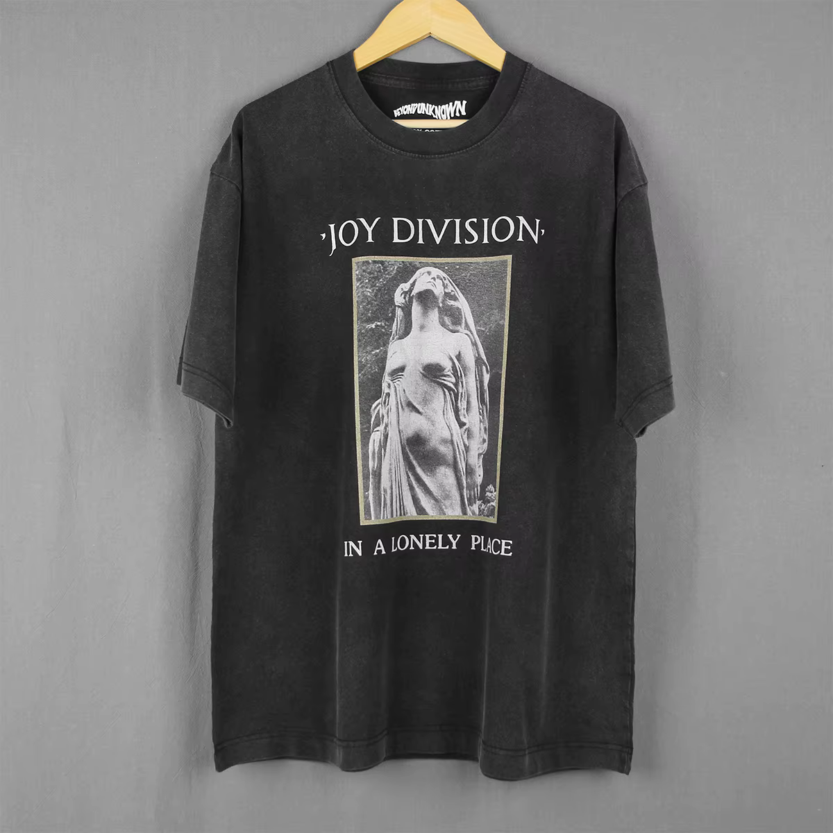 T-shirt Joy Division In A Lonely Place Song Vintage Post Punk Band Merch pour hommes
