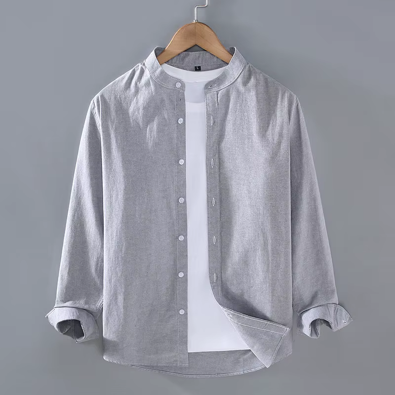 Chemise en lin pour hommes
