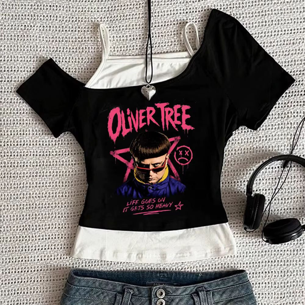 Oliver Tree crop top pour adolescents