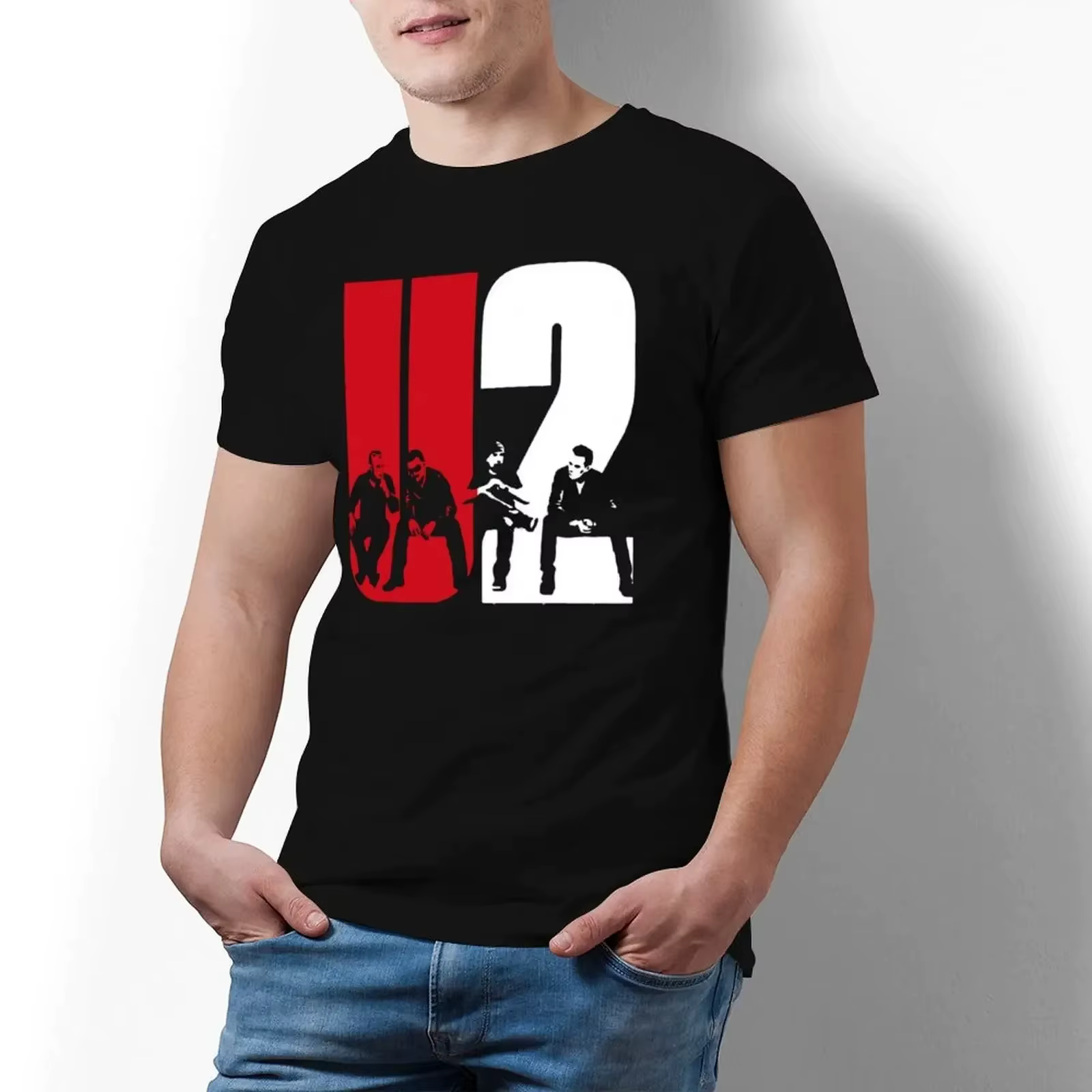 T-shirt imprimé pour hommes