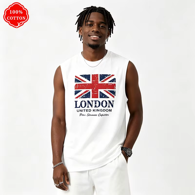 Débardeur pour homme 100% coton pour l'été