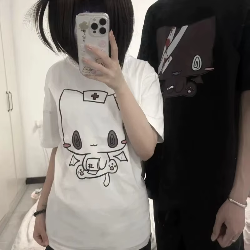 T-shirts pour femmes, imprimés de dessins animés
