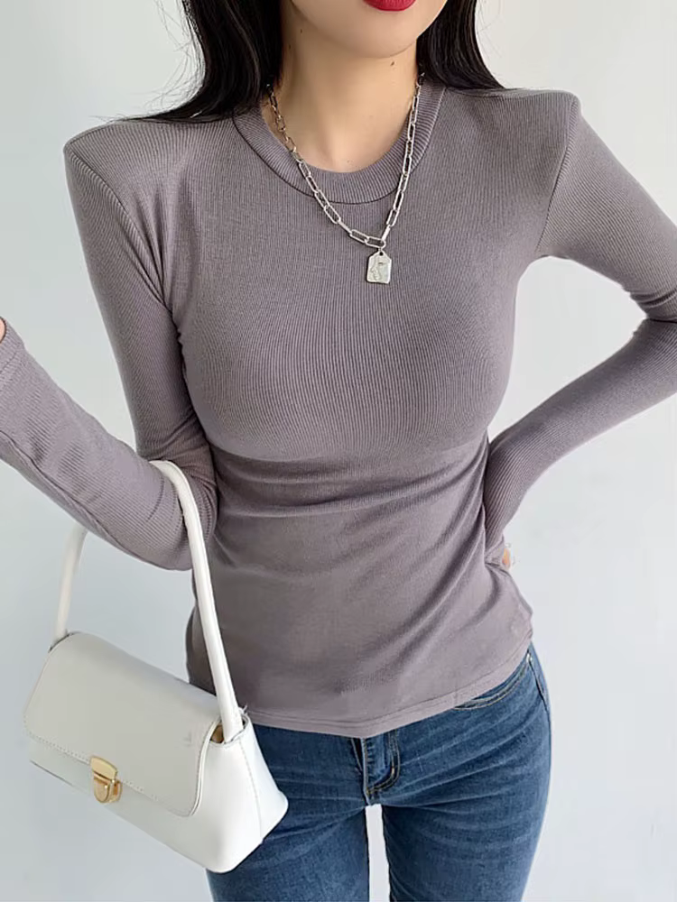 T-shirt à manches amincissantes pour femmes