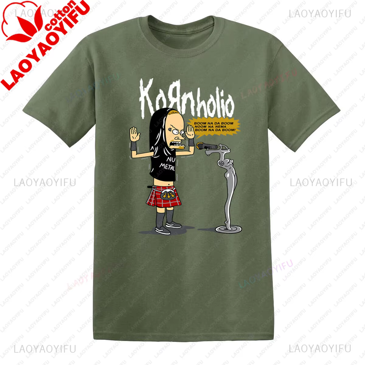 Nouveaux t-shirts Kornholio Fun pour hommes et femmes