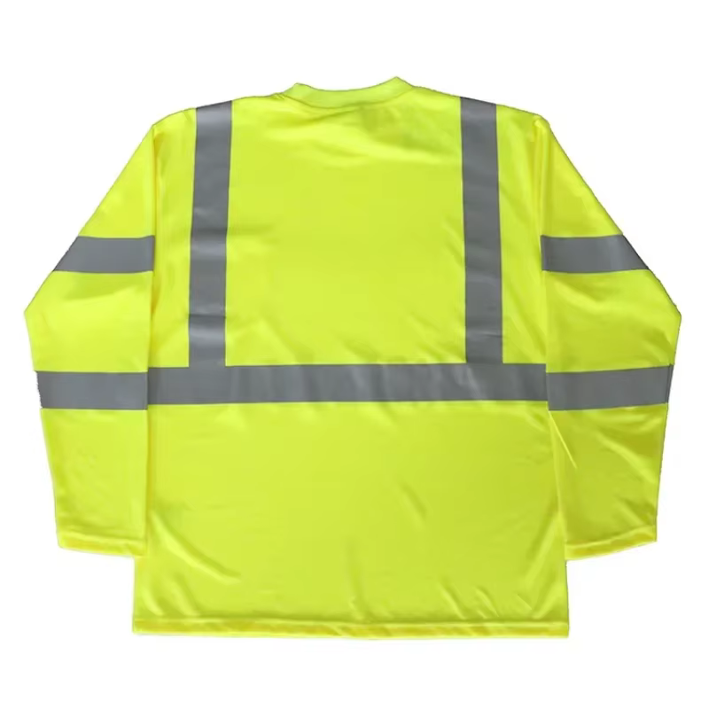 T-shirt réfléchissant, vêtements de travail de sécurité réfléchissants haute visibilité pour hommes
