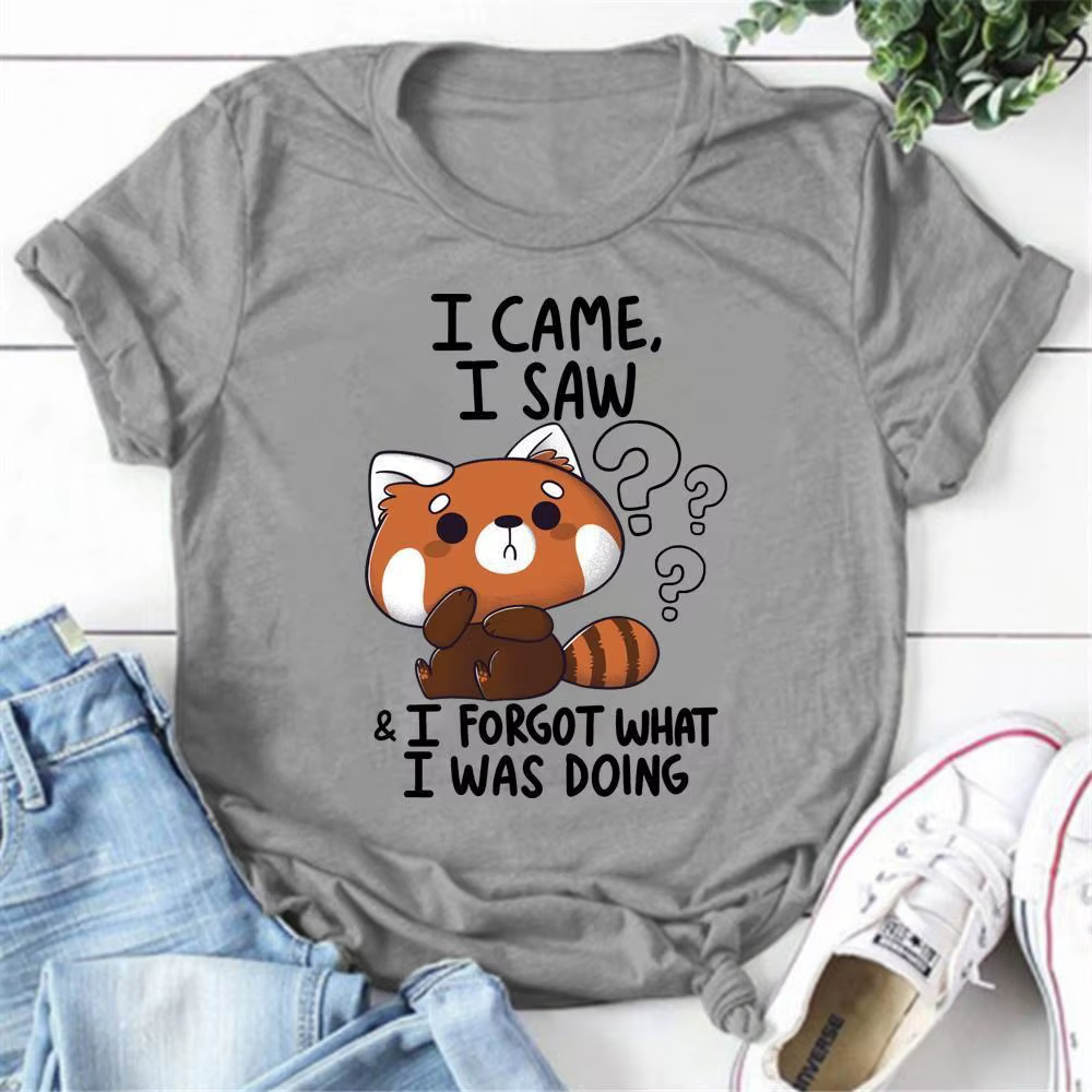 T-shirt manches courtes col rond femme