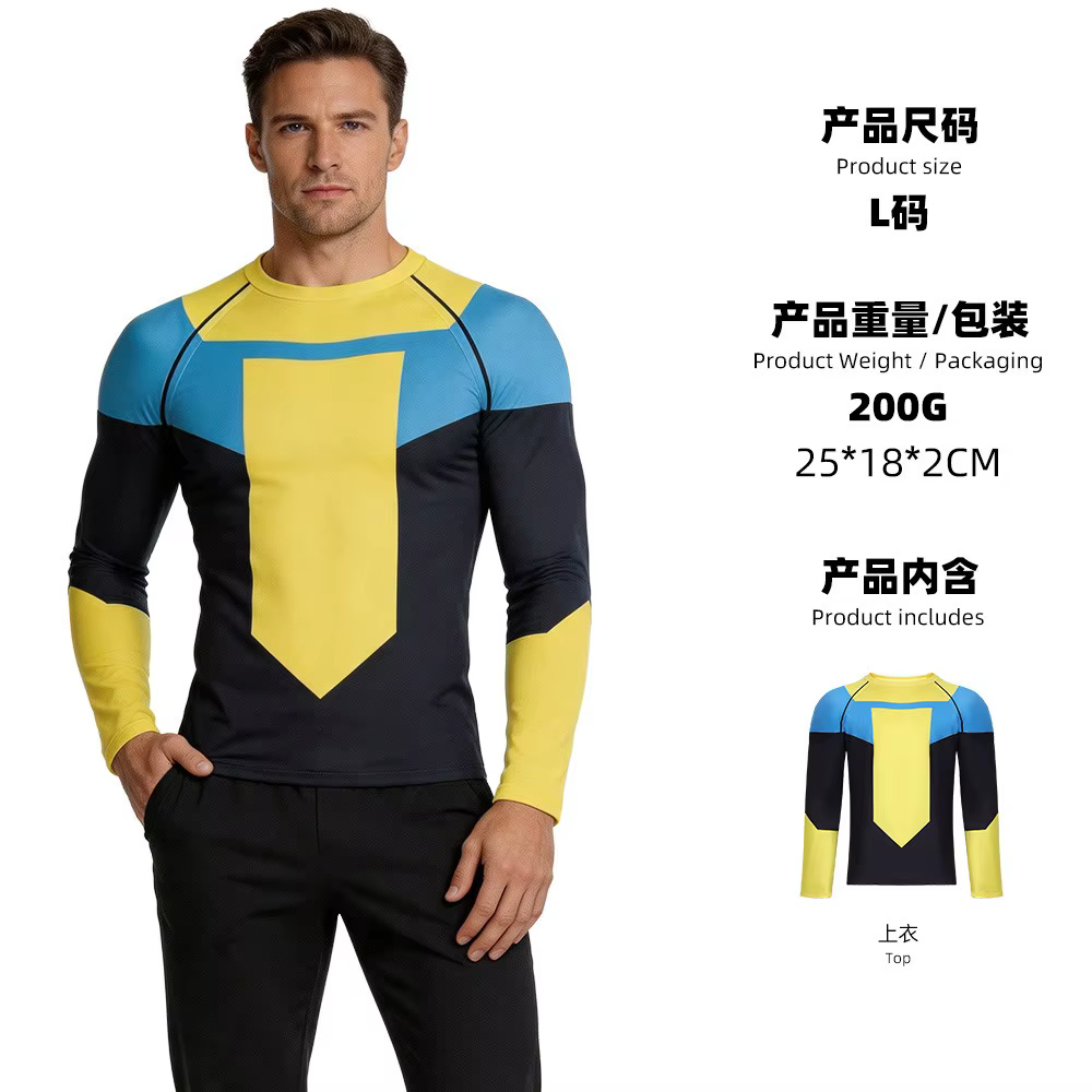 Rashguard Invincible Cosplay pour la plongée