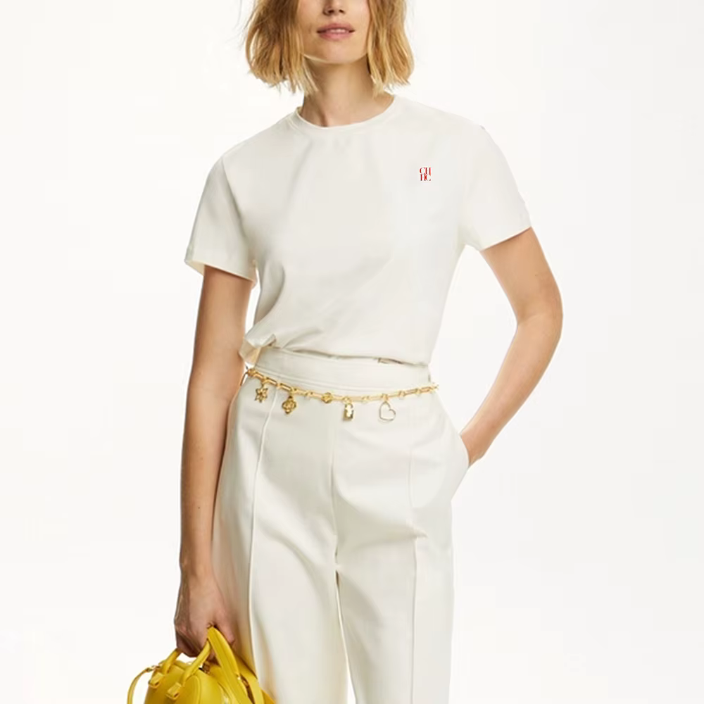 T-shirt pour femme, style décontracté