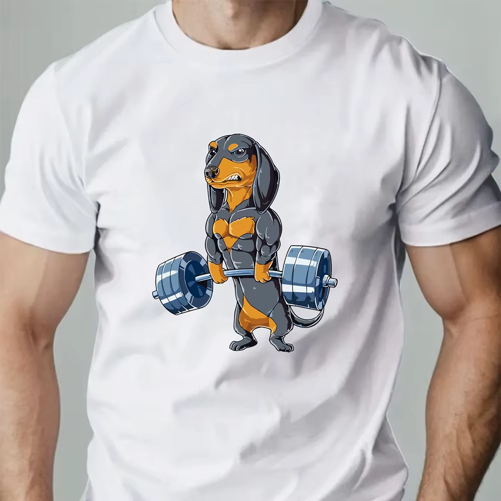 T-Shirt de sport 100% coton pour hommes