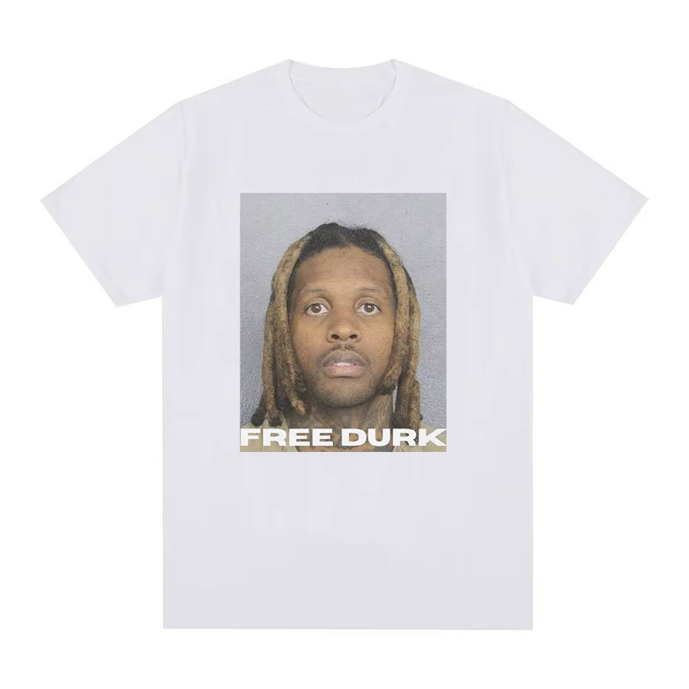 FREE DURK-T-shirt graphique Lil Durk pour homme et femme