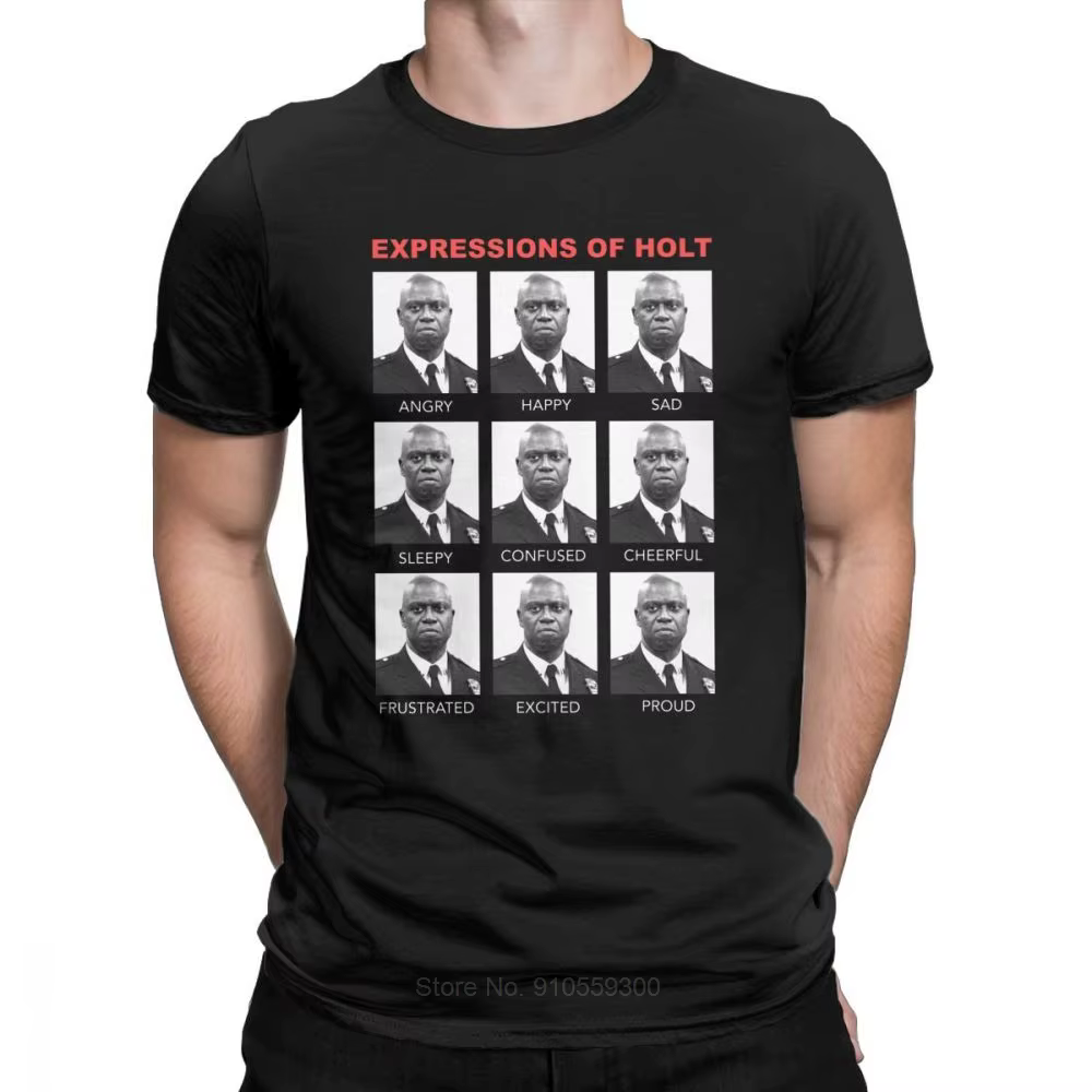 T-Shirt hommes Expressions de Holt hauts Cool Brooklyn neuf