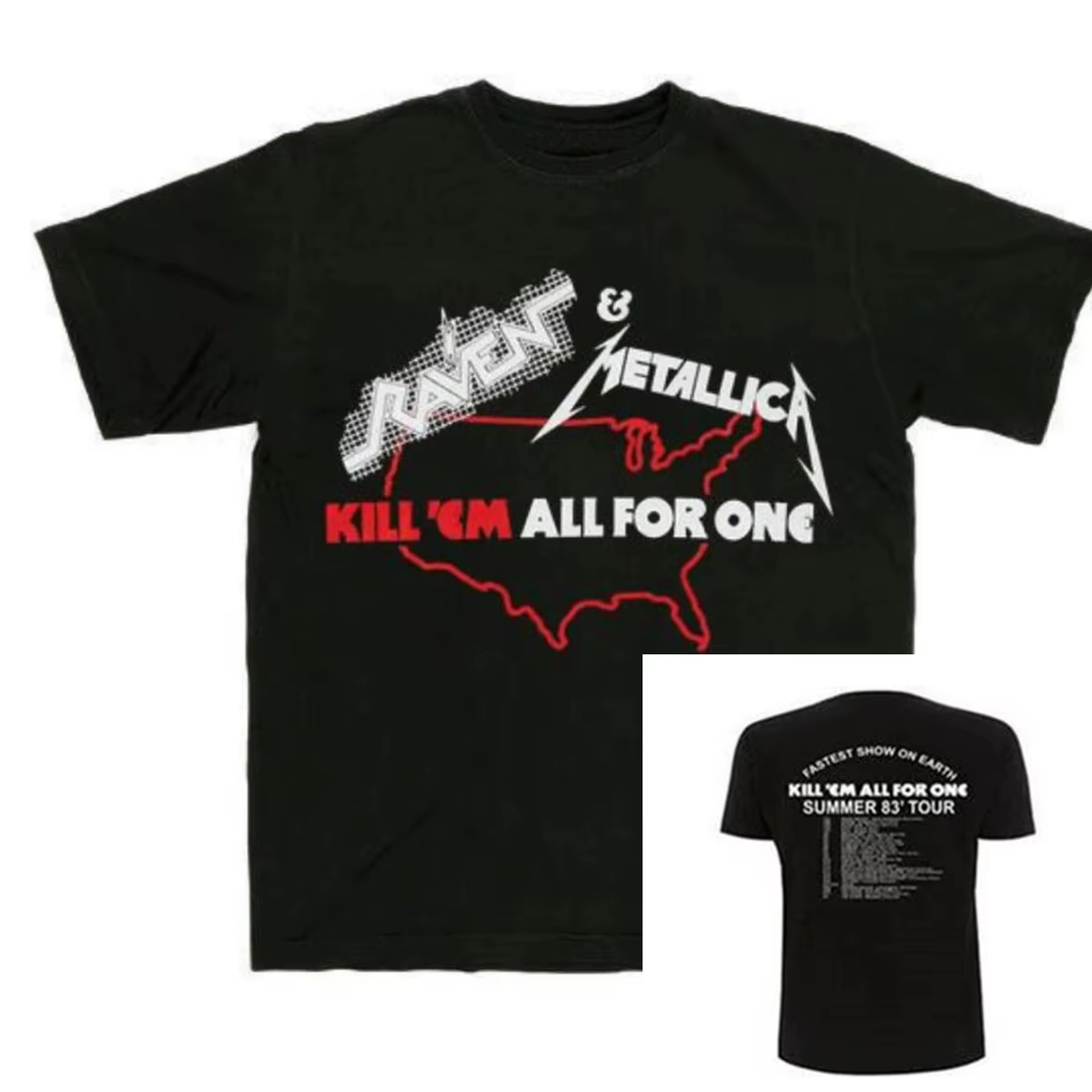 T-Shirt Metallica Metal Up Band