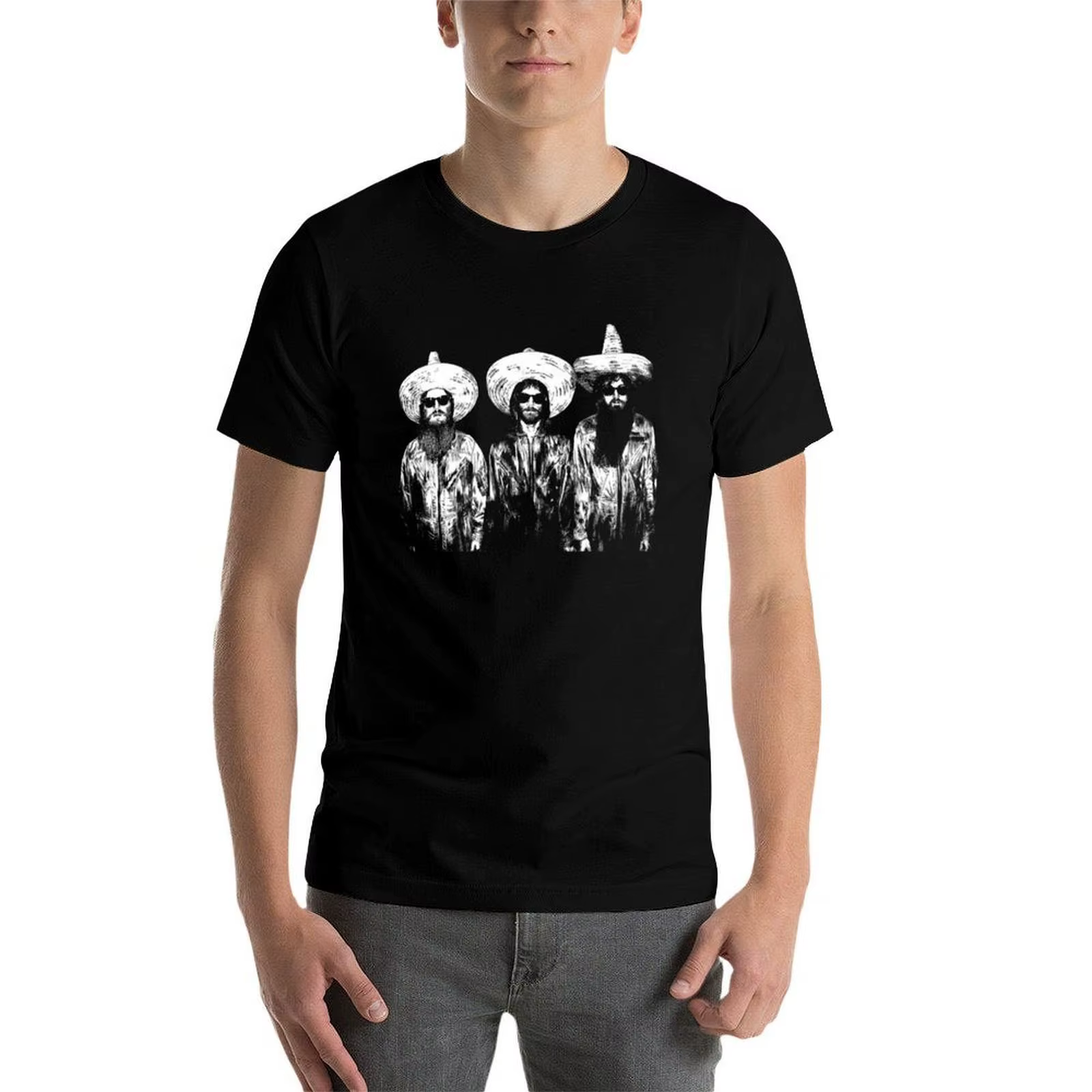 ZZ Vintage - T-shirt décontracté ZZ Tour pour le travail et les loisirs