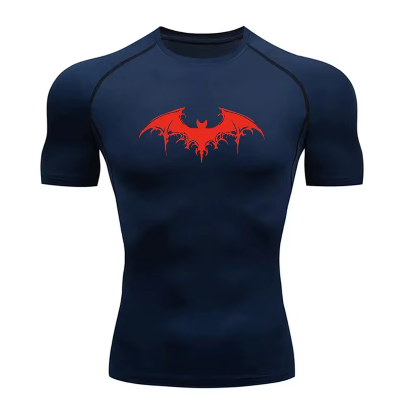 T-shirt de compression pour homme – Vêtement de sport d'été