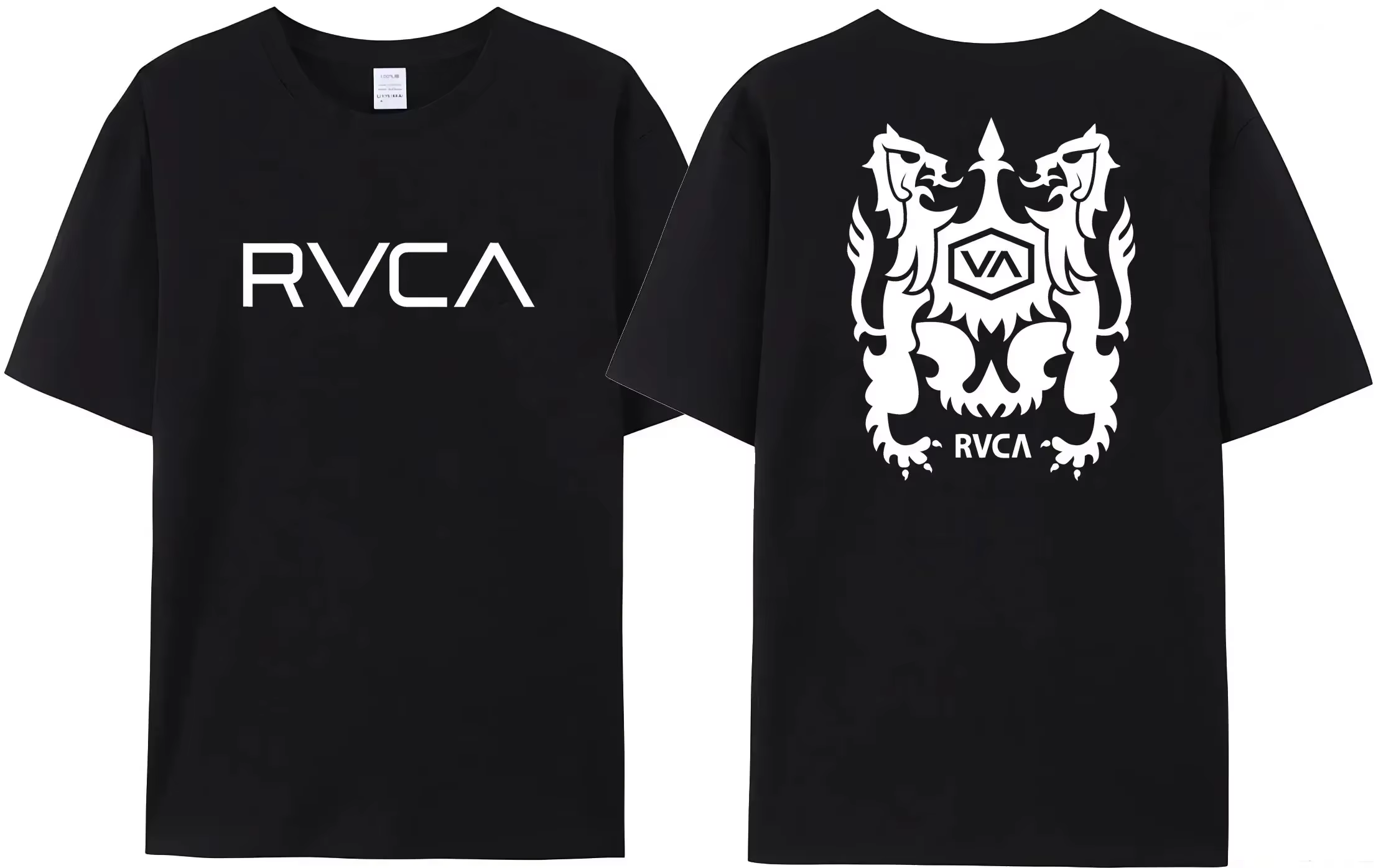 T-shirt RVCA 100% coton pour hommes et femmes