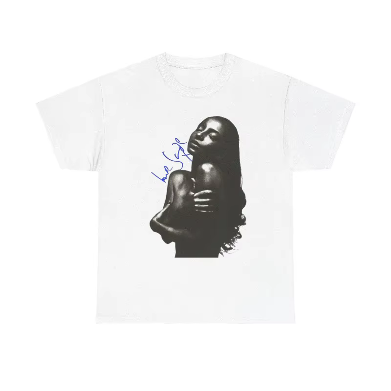 Sade Love Deluxe T-shirt : couverture d'album rétro des années 90