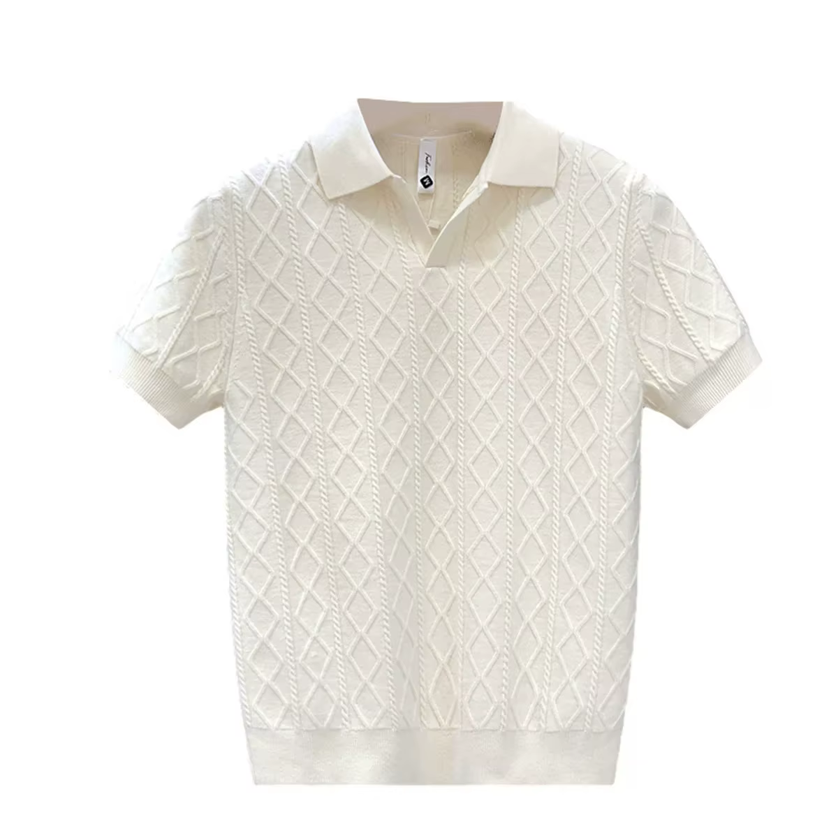 Pull à manches courtes pour homme