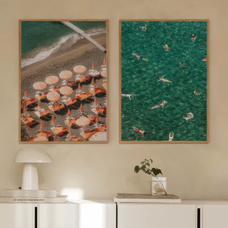 Pack d'affiches de la côte d'Amalfi