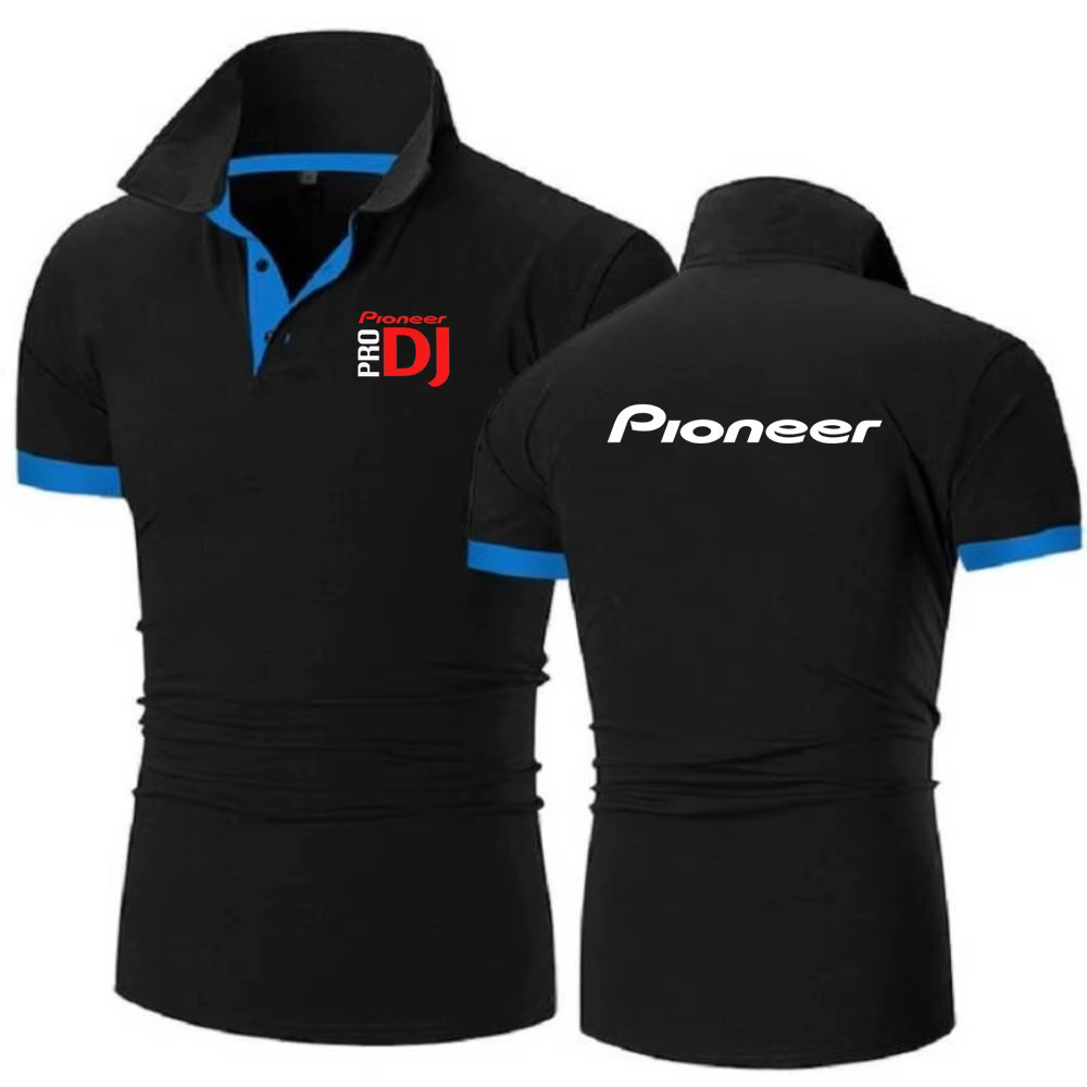 Polo Homme Homme DJ Pioneer PRO Manches Courtes Sportif Été Y-Jgreeting Taille S-8XL