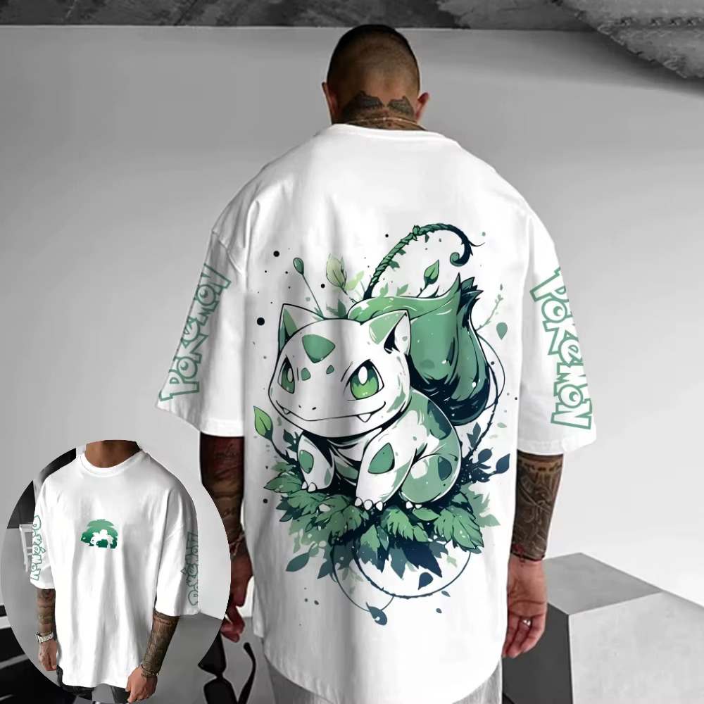 T-shirt Pokémon pour hommes et femmes, t-shirt polyvalent Giratina Anime, tenues parent-enfant à manches courtes pour garçons, nouvelle collection été et printemps