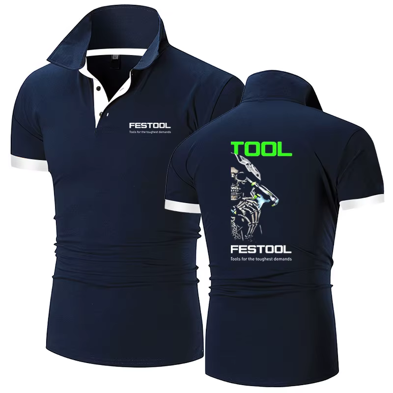 Festool 2025 été nouveau Polo à manches courtes pour hommes
