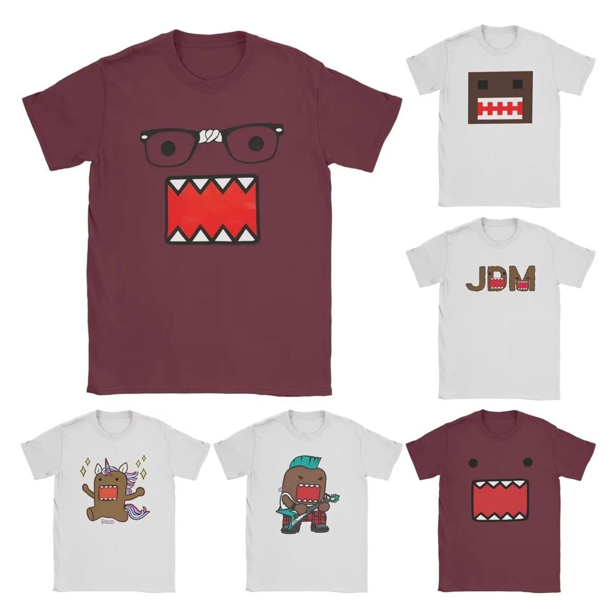 Domo Kun-T-shirt à manches courtes pour homme
