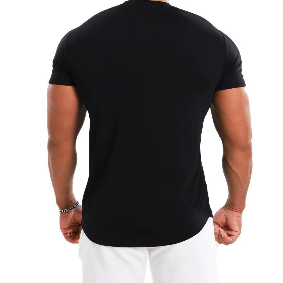 T-shirt de sport pour homme coupe ajustée
